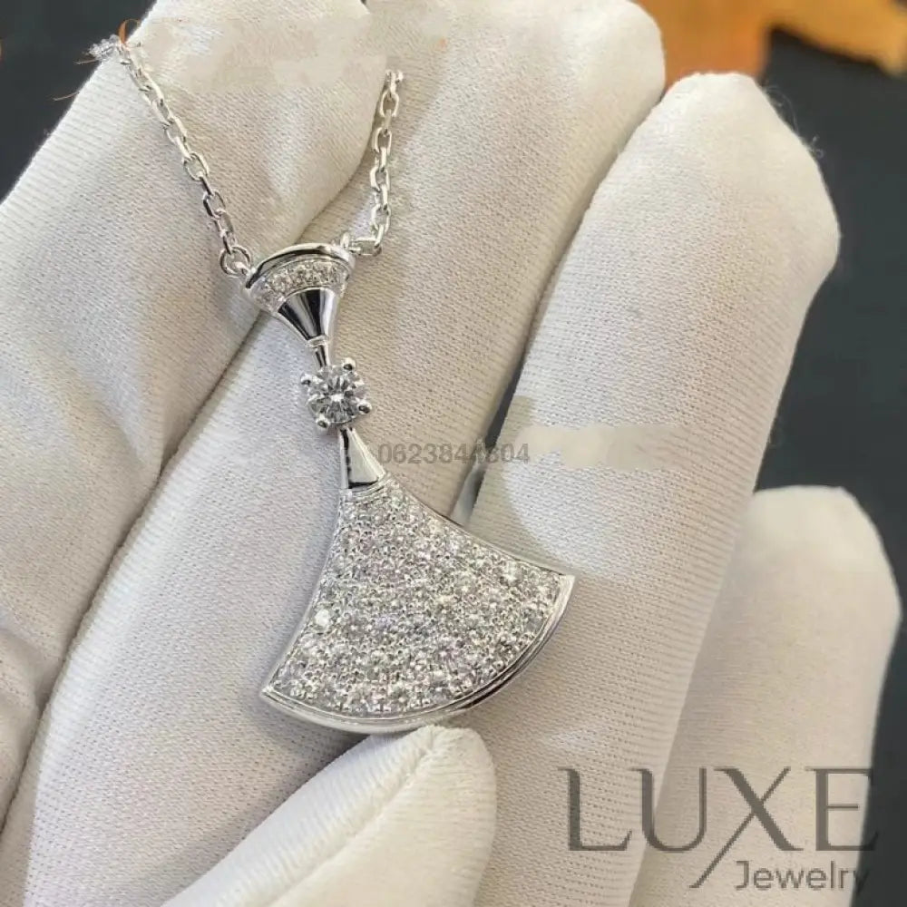 Owatch™ Collier DREAM NECKLACE SILVER FULL DIAMOND Silver Necklaces
