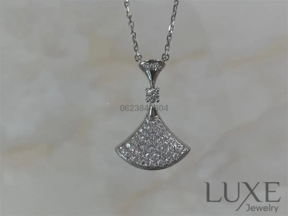 Owatch™ Collier DREAM NECKLACE SILVER FULL DIAMOND Silver Necklaces