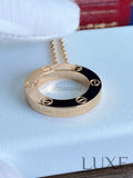 Owatch ™️ Collier LOVE NECKLACE 16MM Pink Gold Necklaces