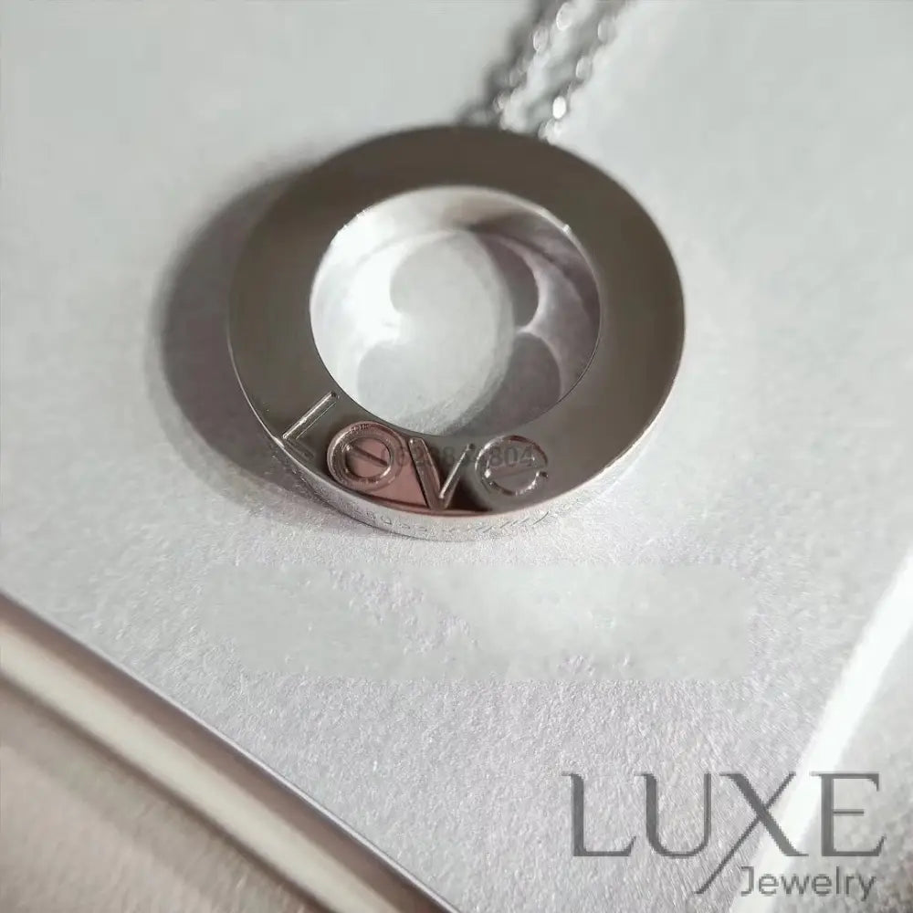 Owatch ™️ Collier LOVE NECKLACE ADJUSTABLE SILVER Necklaces