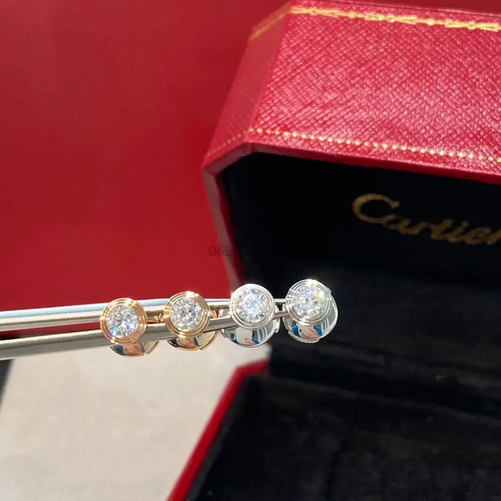 [Owatch™]DAMOUR DIAMOND EARRINGS Earrings