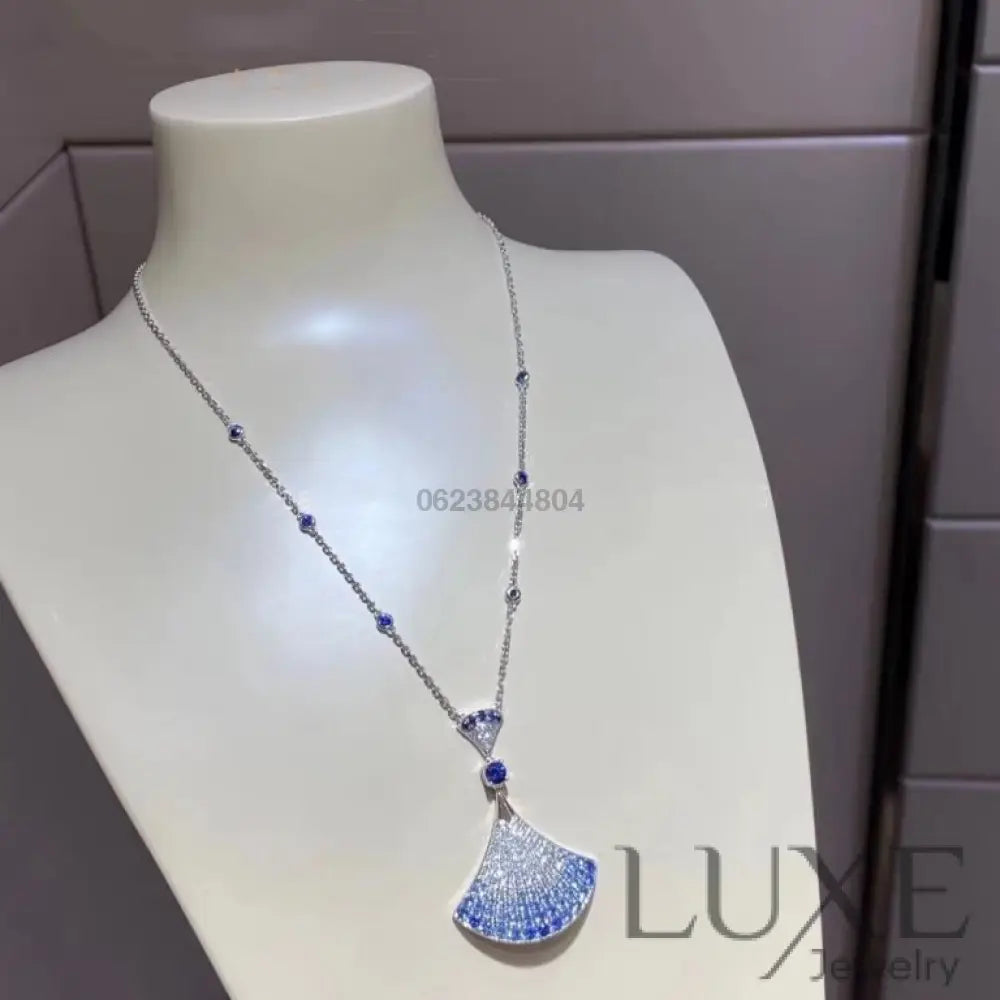 [Owatch ™️]DREAM NECKLACE AGATE SILVER DIAMOND Silver Necklaces