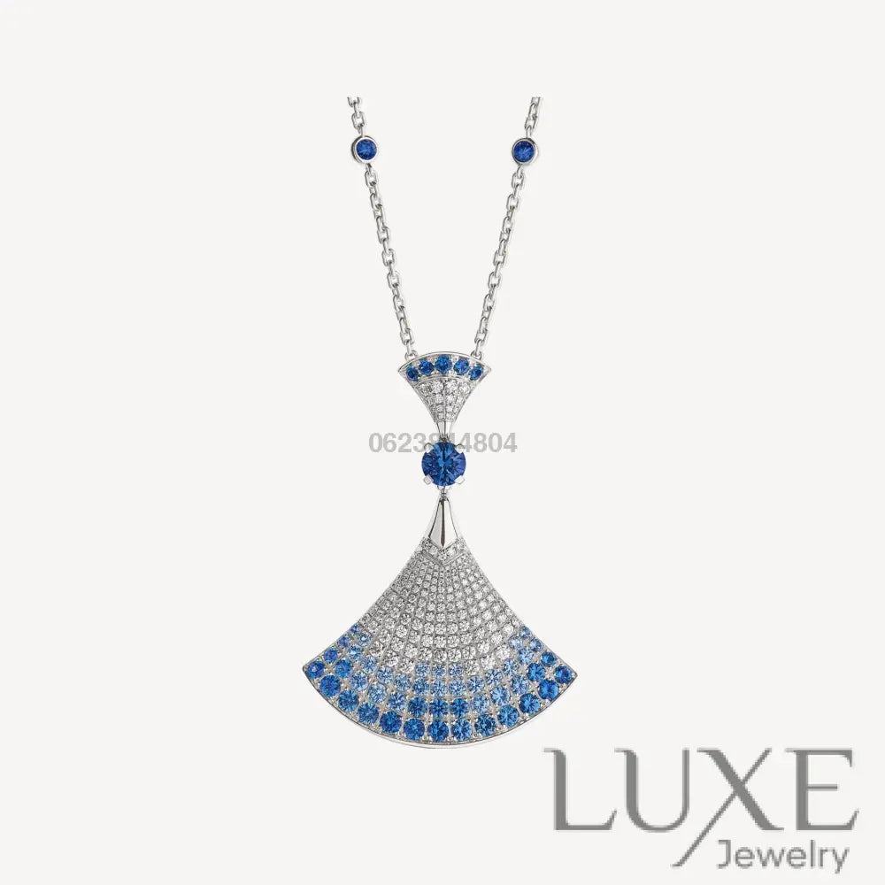 [Owatch ™️]DREAM NECKLACE AGATE SILVER DIAMOND Silver Necklaces