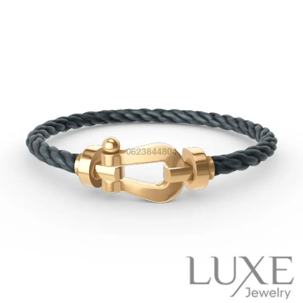 OWATCH™️FORCE LARGE HORSESHOE NO DIAMOND BRACELET GOLD Bracelets