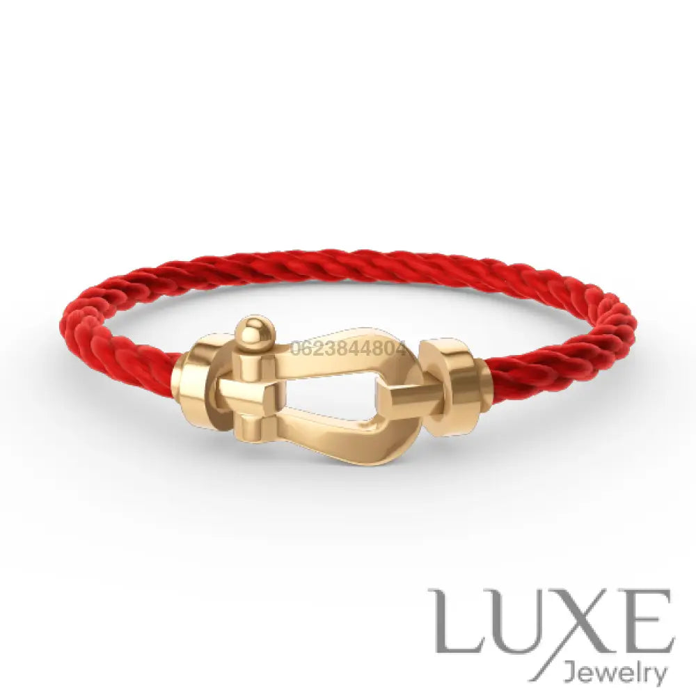 OWATCH™️FORCE LARGE HORSESHOE NO DIAMOND BRACELET GOLD Bracelets