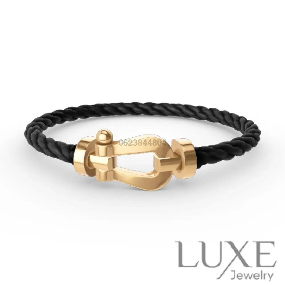 OWATCH™️FORCE LARGE HORSESHOE NO DIAMOND BRACELET GOLD Bracelets