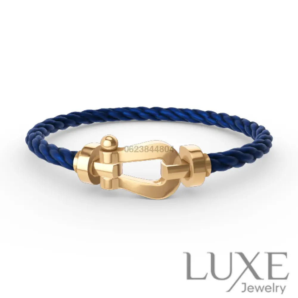 OWATCH™️FORCE LARGE HORSESHOE NO DIAMOND BRACELET GOLD Bracelets