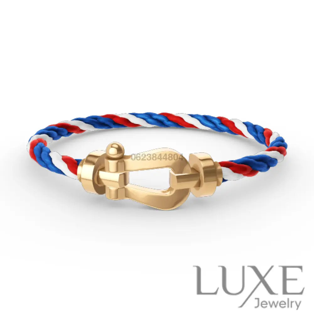 OWATCH™️FORCE LARGE HORSESHOE NO DIAMOND BRACELET GOLD Bracelets