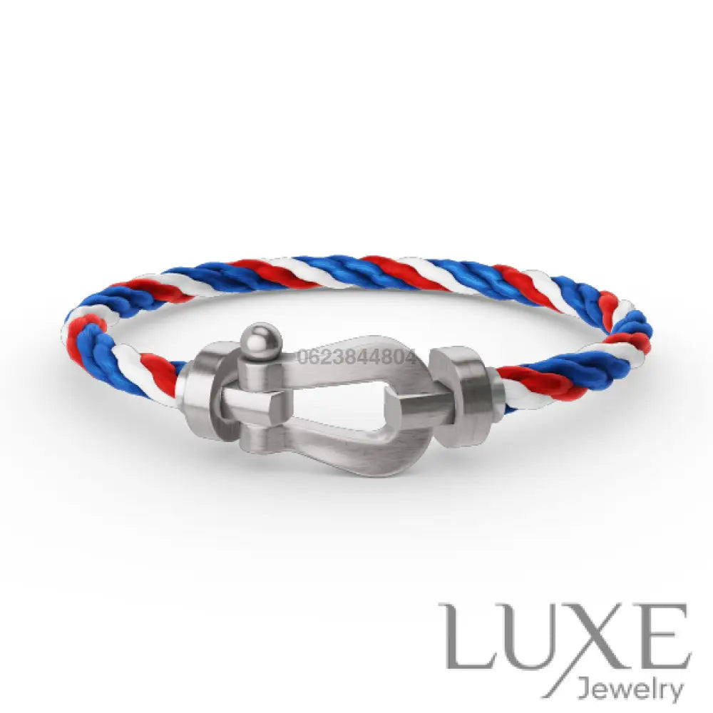 OWATCH™️FORCE LARGE HORSESHOE NO DIAMOND BRACELET SILVER Bracelets
