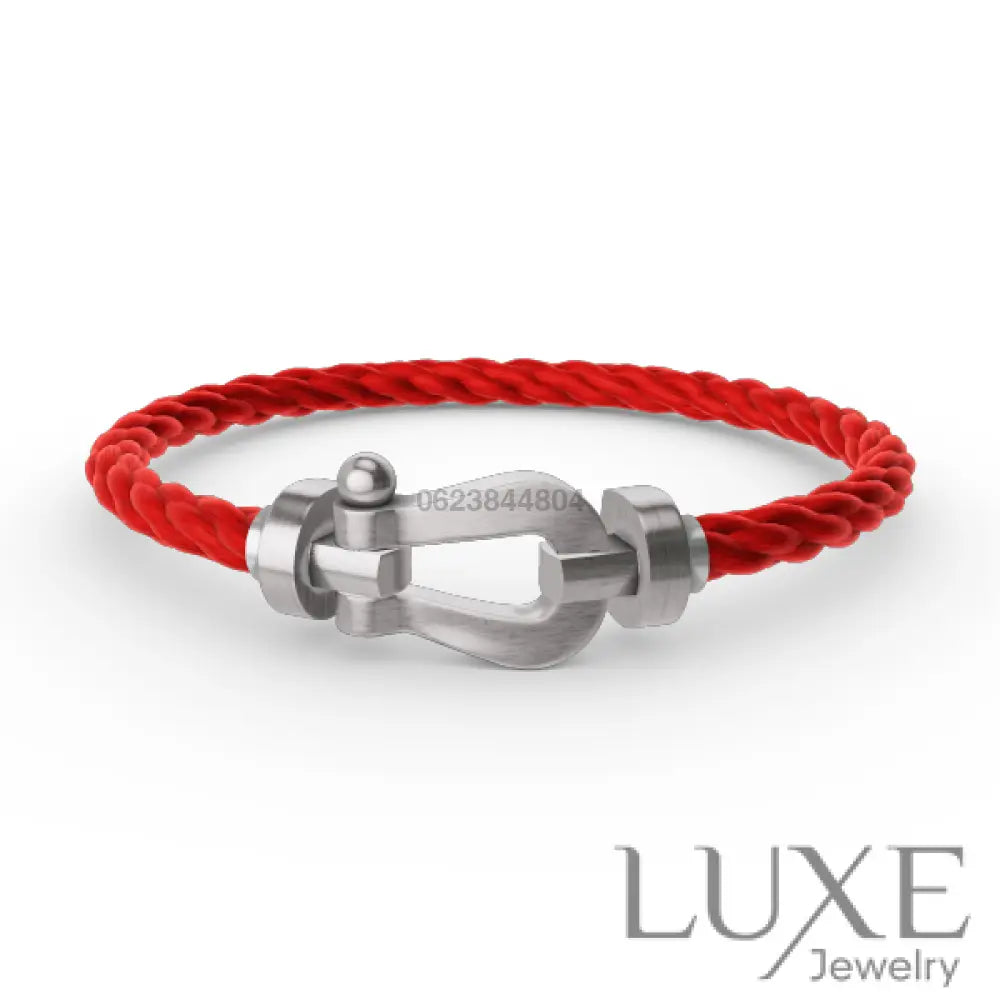 OWATCH™️FORCE LARGE HORSESHOE NO DIAMOND BRACELET SILVER Bracelets