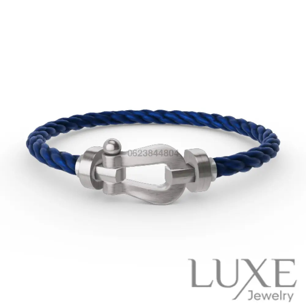 OWATCH™️FORCE LARGE HORSESHOE NO DIAMOND BRACELET SILVER Bracelets
