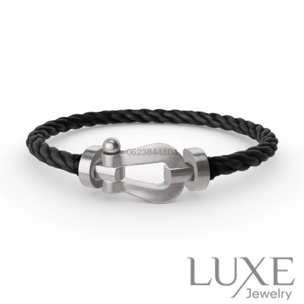 OWATCH™️FORCE LARGE HORSESHOE NO DIAMOND BRACELET SILVER Bracelets