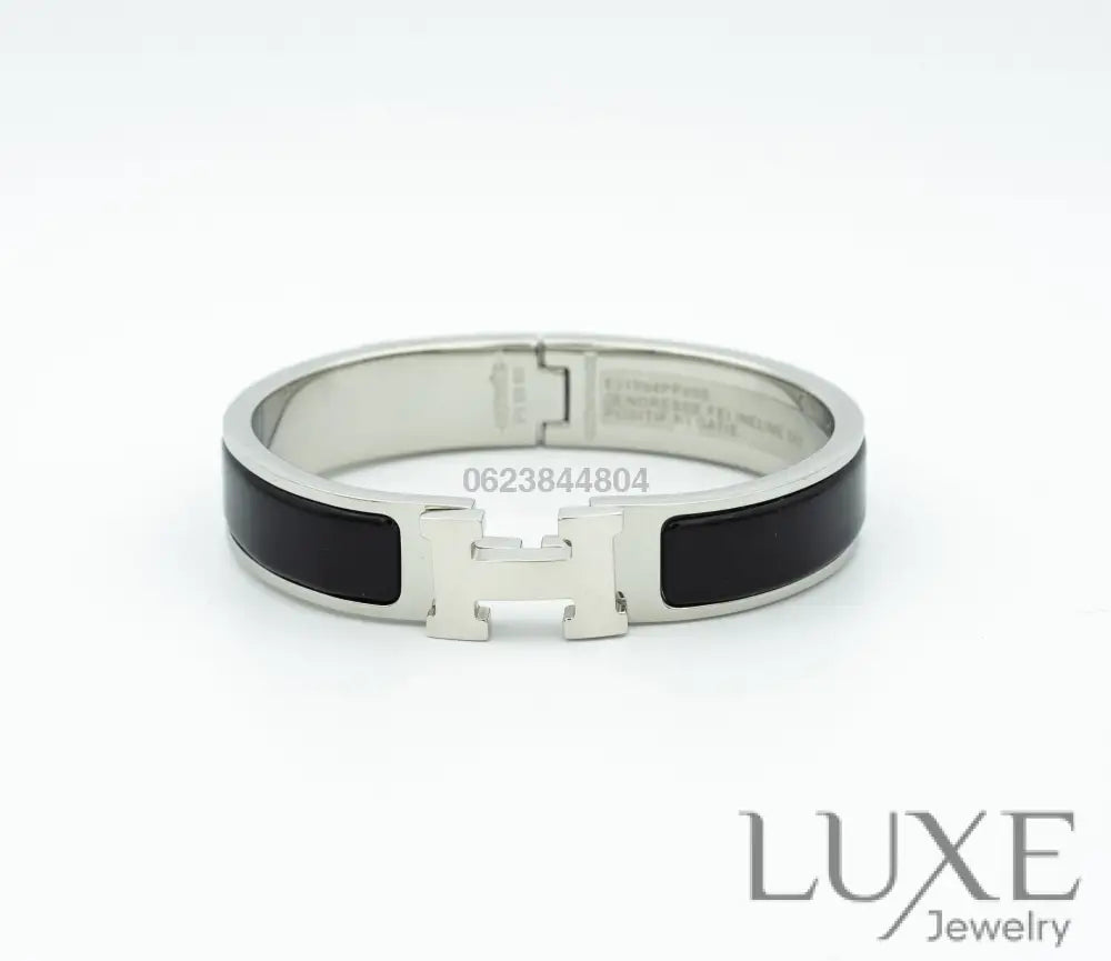 OWATCH™️H BLACK BRACELET Silver Bracelets