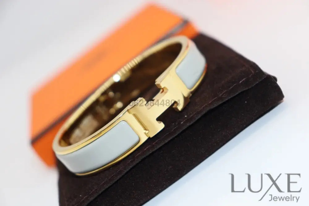 OWATCH™️H LIGHT BLUE BRACELET Gold Bracelets