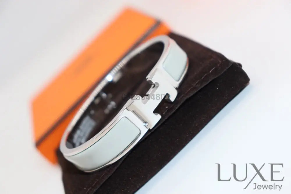 OWATCH™️H LIGHT BLUE BRACELET Silver Bracelets