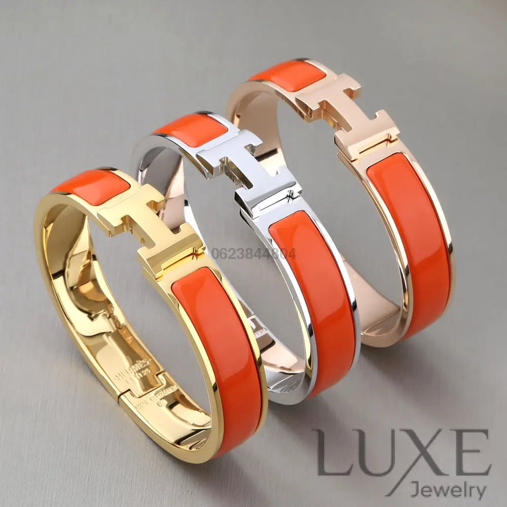 OWATCH™️H ORANGE BRACELET Pink gold Bracelets