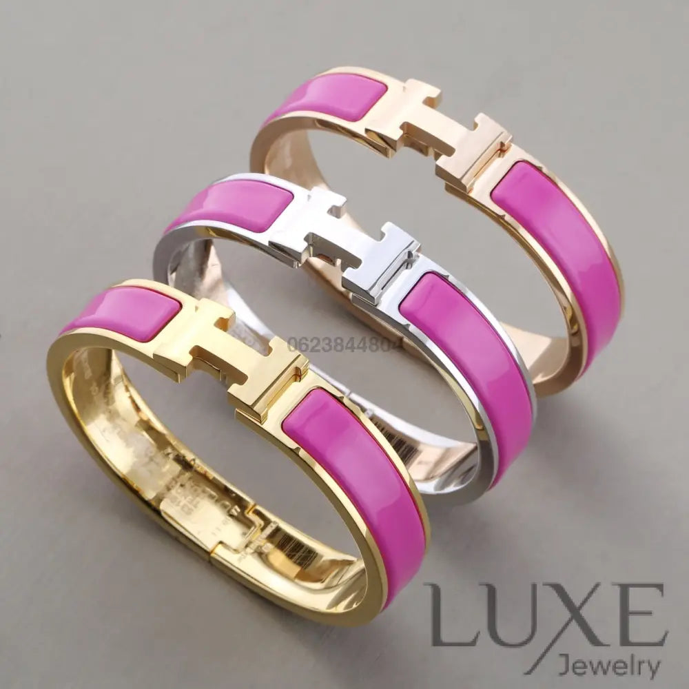 OWATCH™️H PURPLE BRACELET Pink gold Bracelets