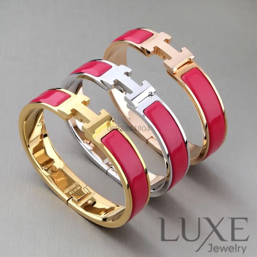 OWATCH™️ H RED BRACELET Pink gold Bracelets