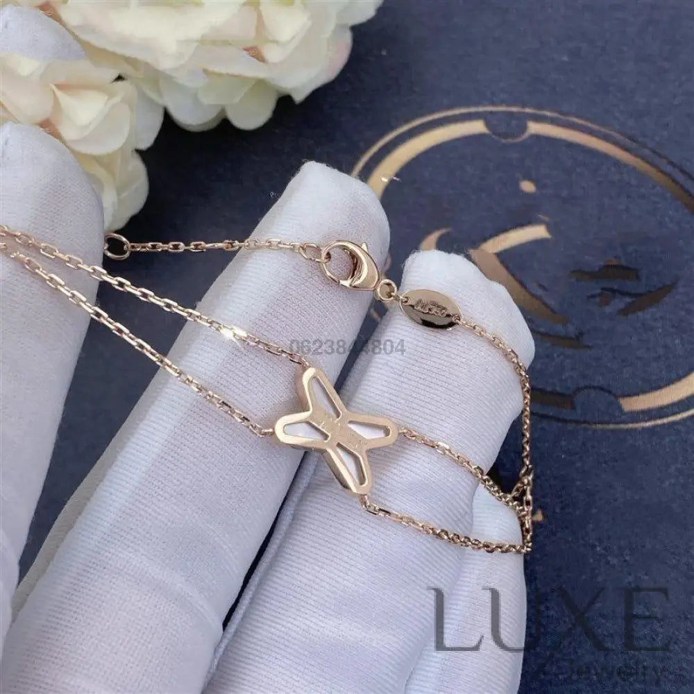 OWATCH™️ JEUX BRACELET WHITE MOP PINK GOLD 1 DIAMOND Pink Gold Bracelets
