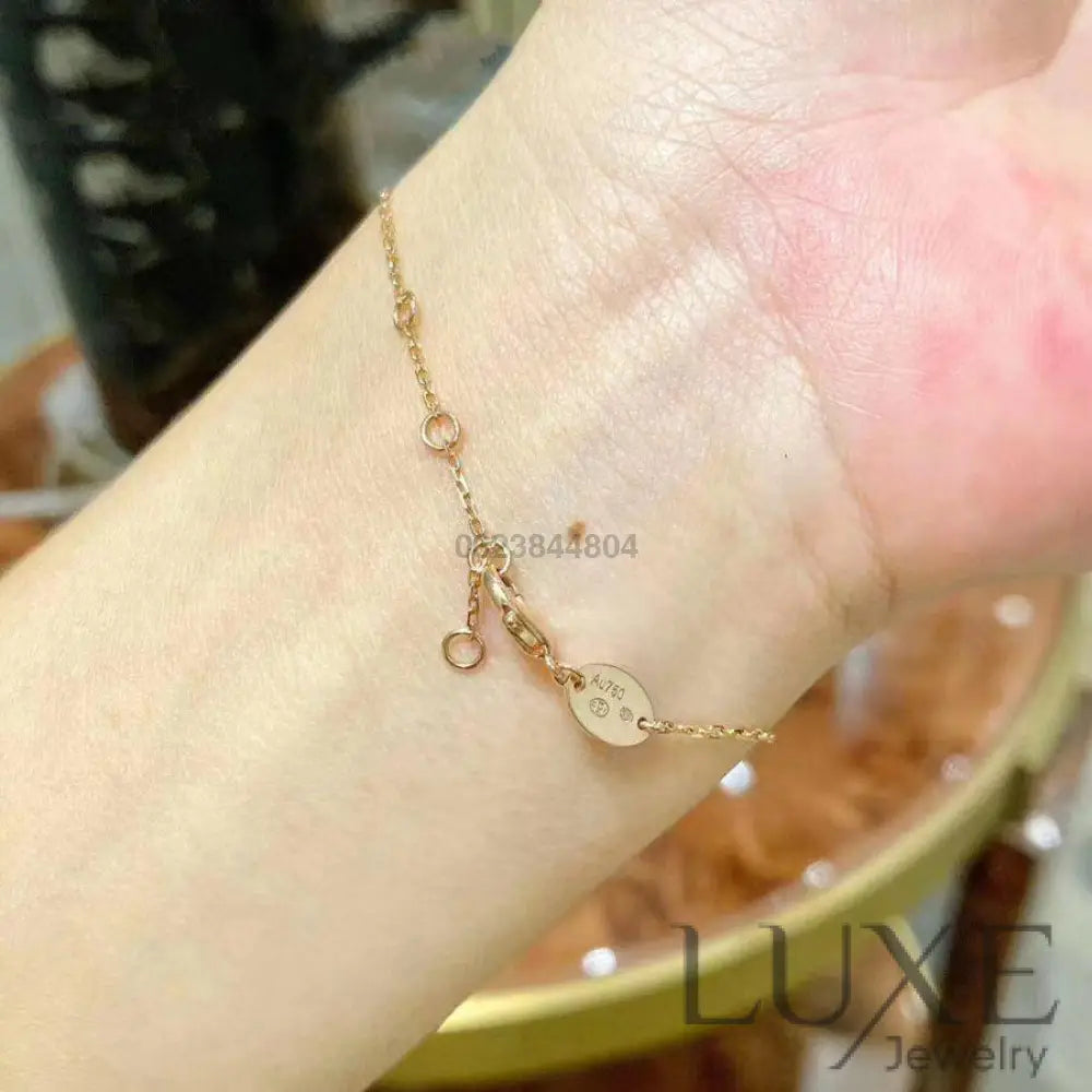 OWATCH™️JEUX DE BRACELET MOP PINK GOLD DIAMONDS Pink Gold Bracelets
