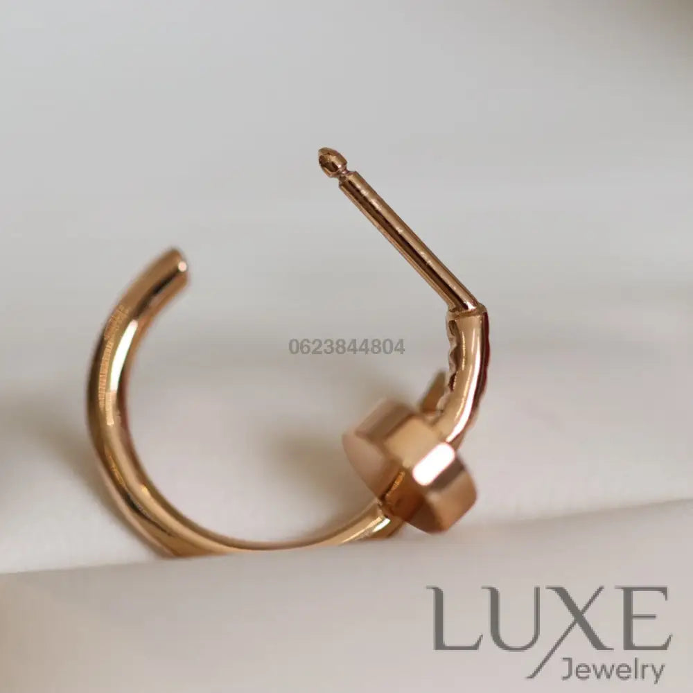 [OWATCH™]JUSTE EARRINGS PINK GOLD Earrings