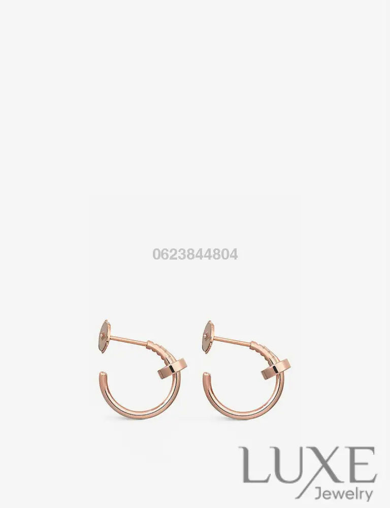 [OWATCH™]JUSTE EARRINGS PINK GOLD Earrings