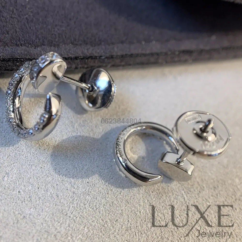 OWATCH™JUSTE EARRINGS SILVER DIAMONDS Earrings