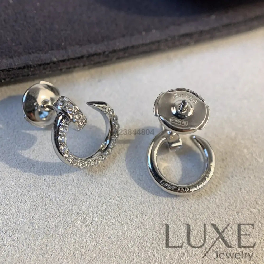 OWATCH™JUSTE EARRINGS SILVER DIAMONDS Earrings