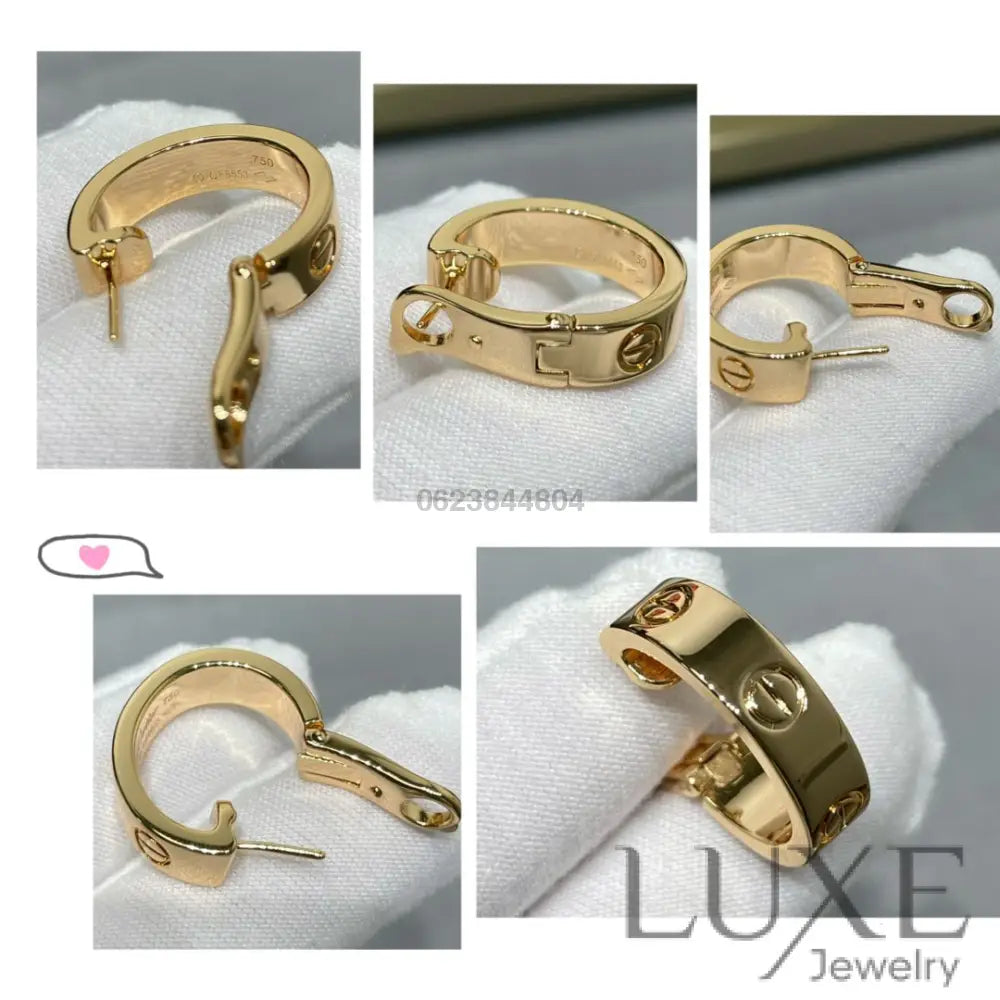 [OWATCH™]LOVE 5.5MM EARRINGS Earrings