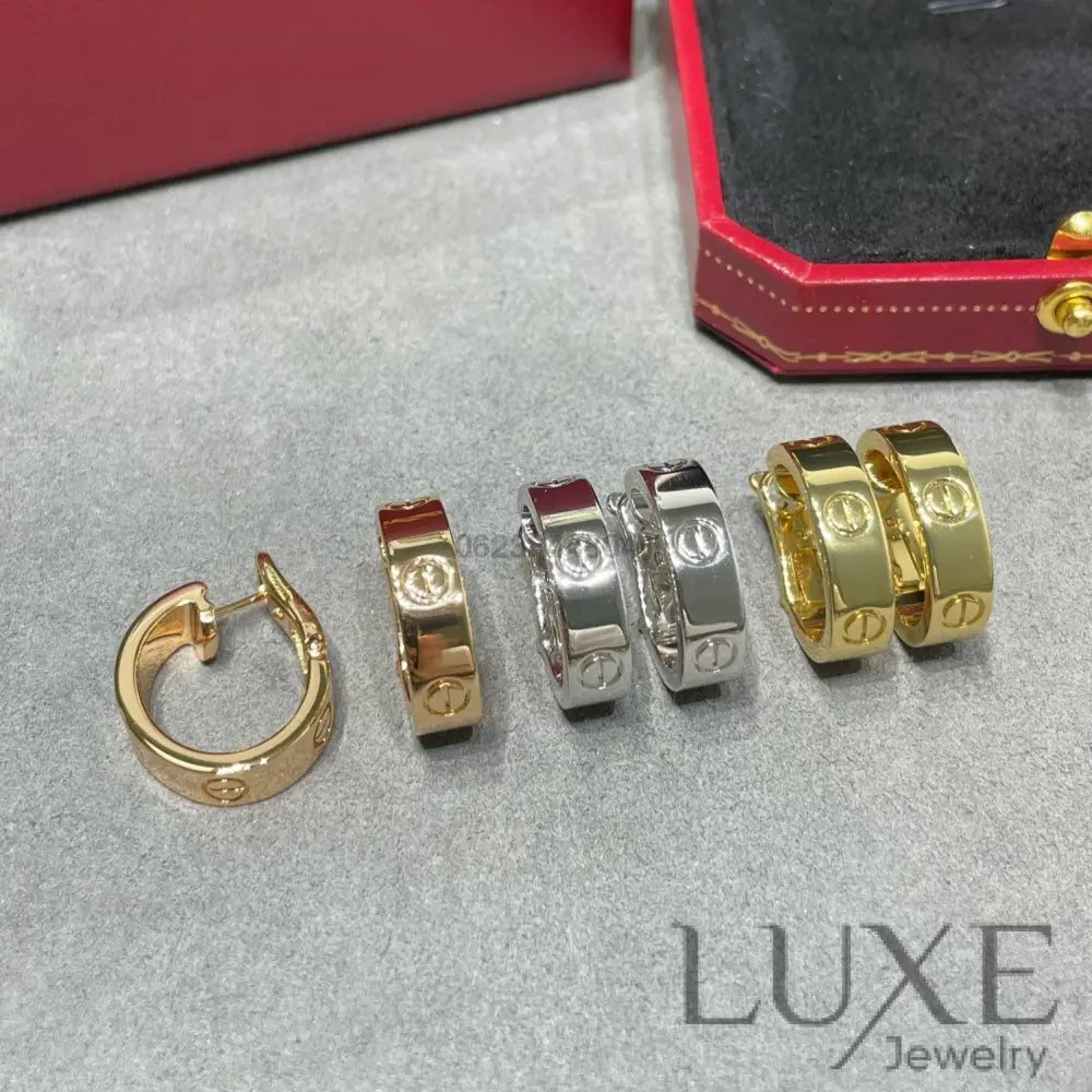 [OWATCH™]LOVE 5.5MM EARRINGS Earrings