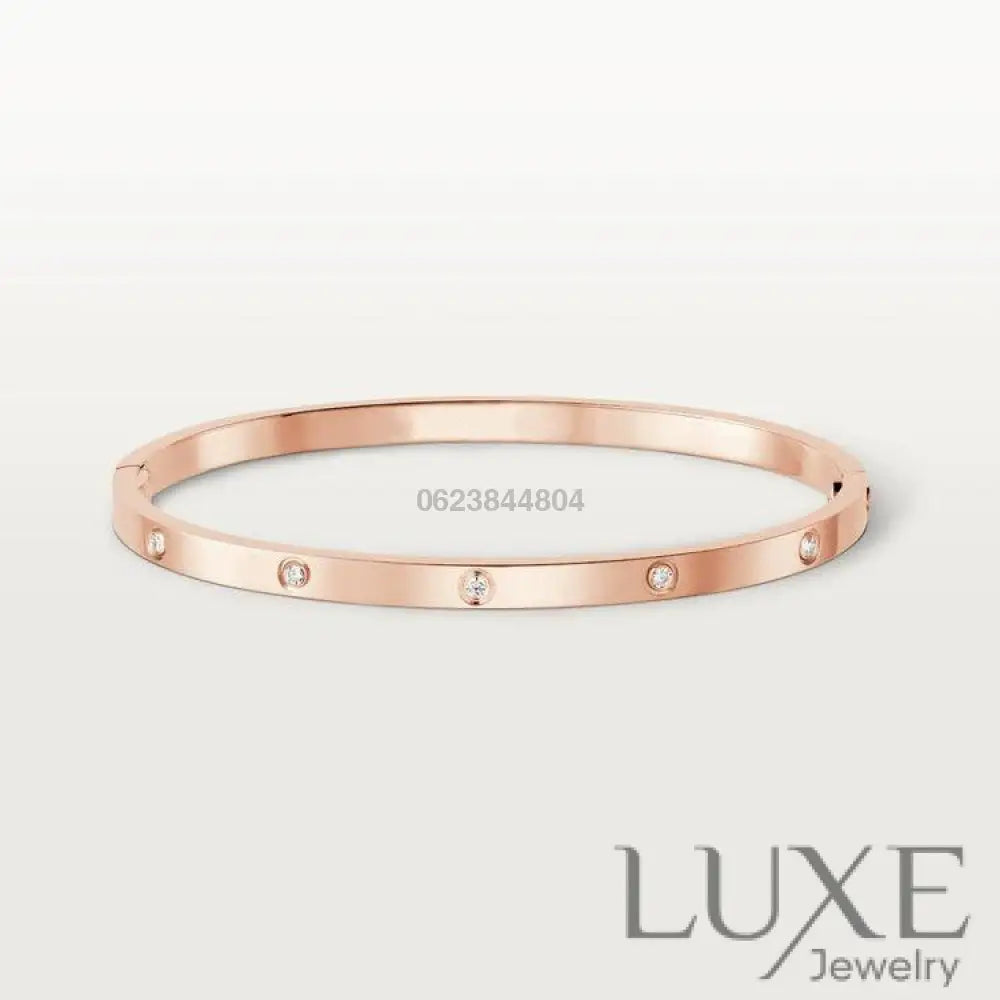 OWATCH™️LOVE BRACELET 3.65MM 10 DIAMONDS Bracelets