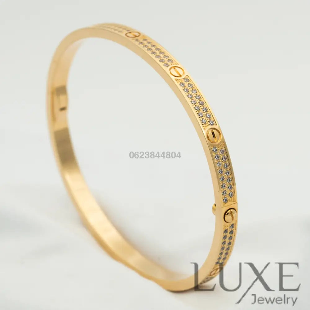 OWATCH™️LOVE BRACELET 3.65MM DIAMOND-PAVED Bracelets