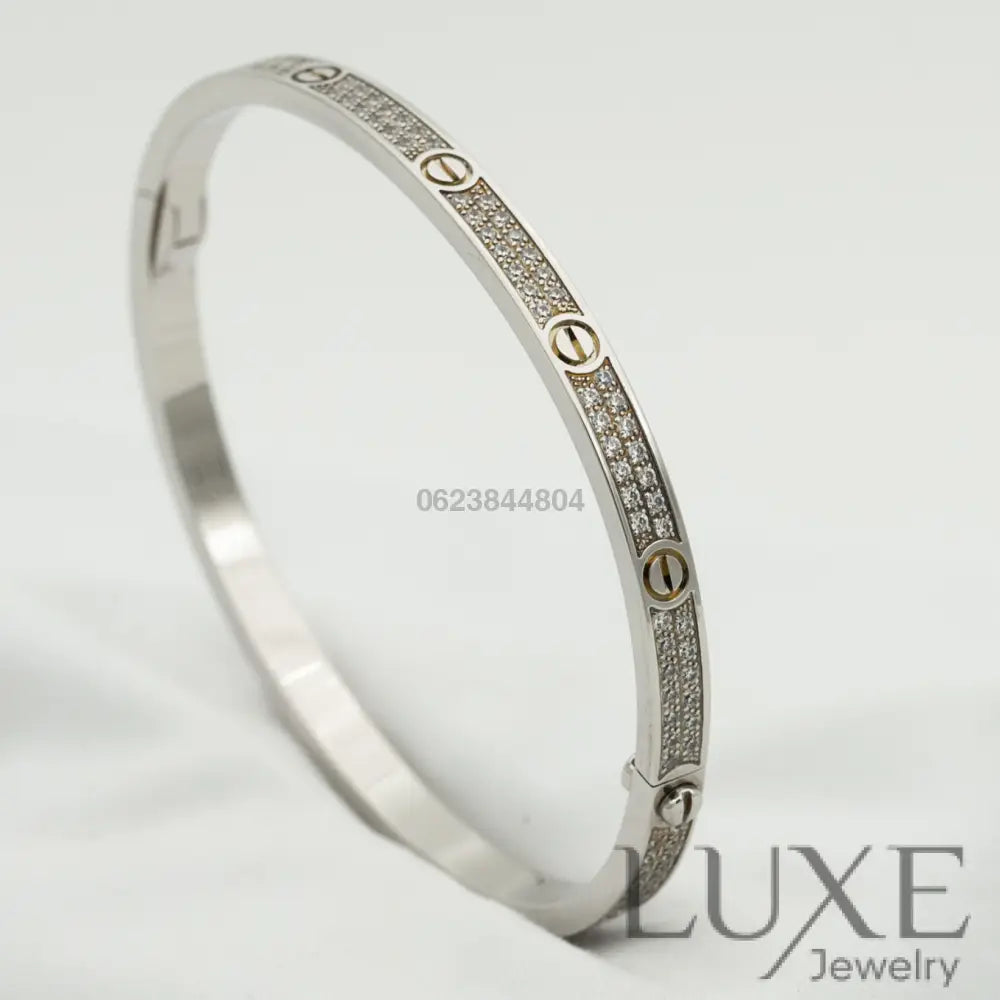OWATCH™️LOVE BRACELET 3.65MM DIAMOND-PAVED Bracelets