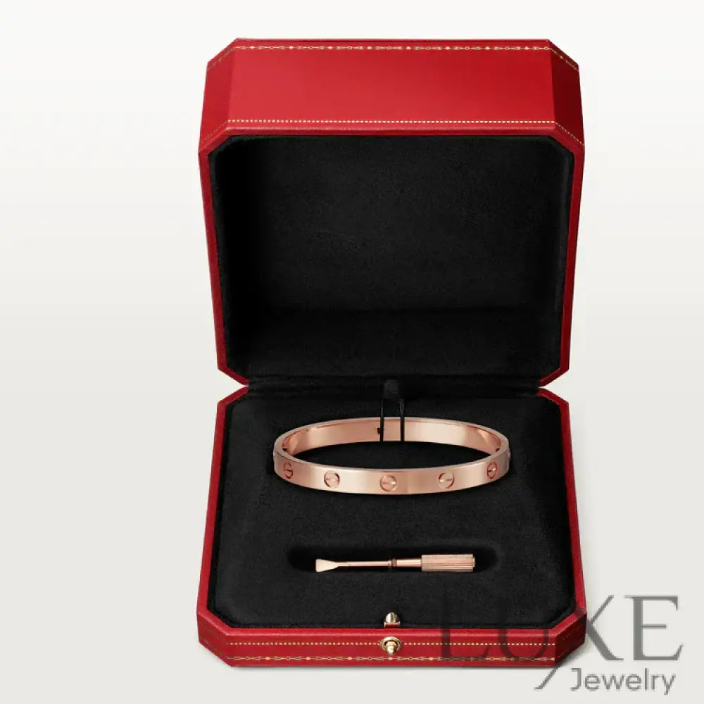 OWATCH™️LOVE BRACELET 3.65MM Rose Gold Bracelets