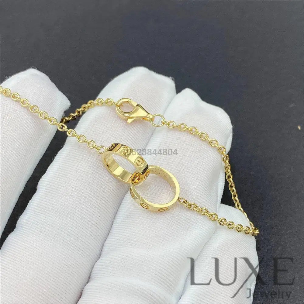 OWATCH™️LOVE BRACELET DOUBLE RING Gold Bracelets
