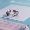 [OWATCH™]LOVE EARRINGS SILVER 10MM Silver Earrings
