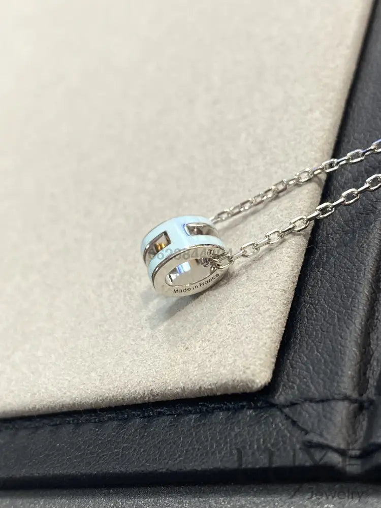 Owatch™️POP H LIGHT BLUE NECKLACE Necklaces