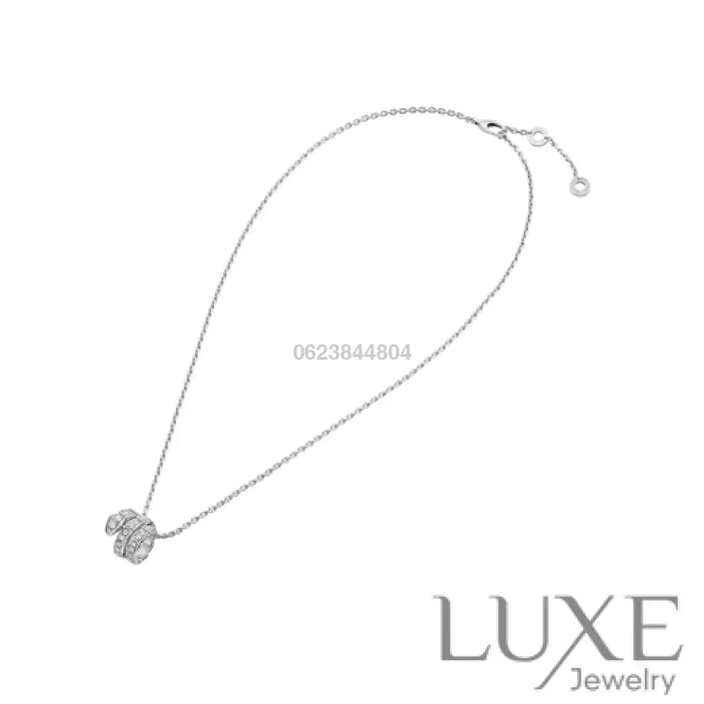 [Owatch™️]SERPENTI NECKLACE DOUBLE RING DIAMOND Necklaces