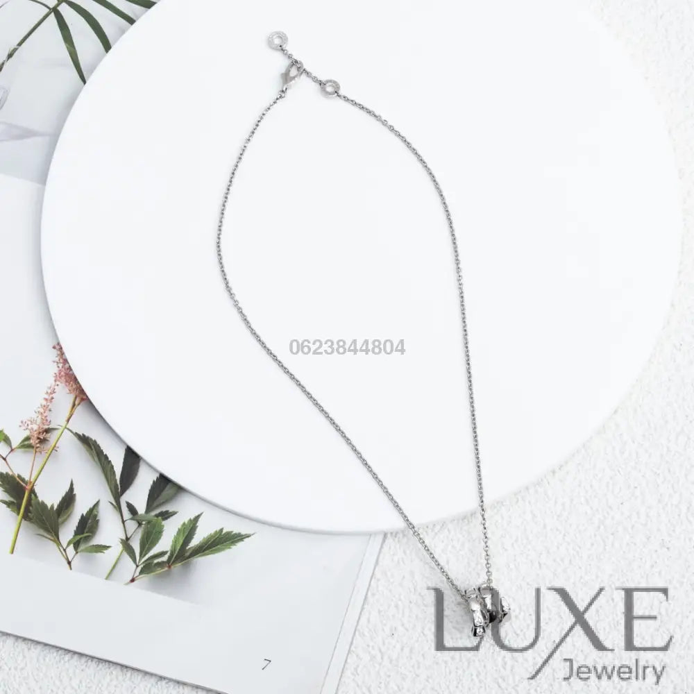 Owatch™️SERPENTI SILVER NECKLACE DIAMOND Silver Necklaces