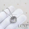 Owatch™️SERPENTI SILVER NECKLACE DIAMOND Silver Necklaces
