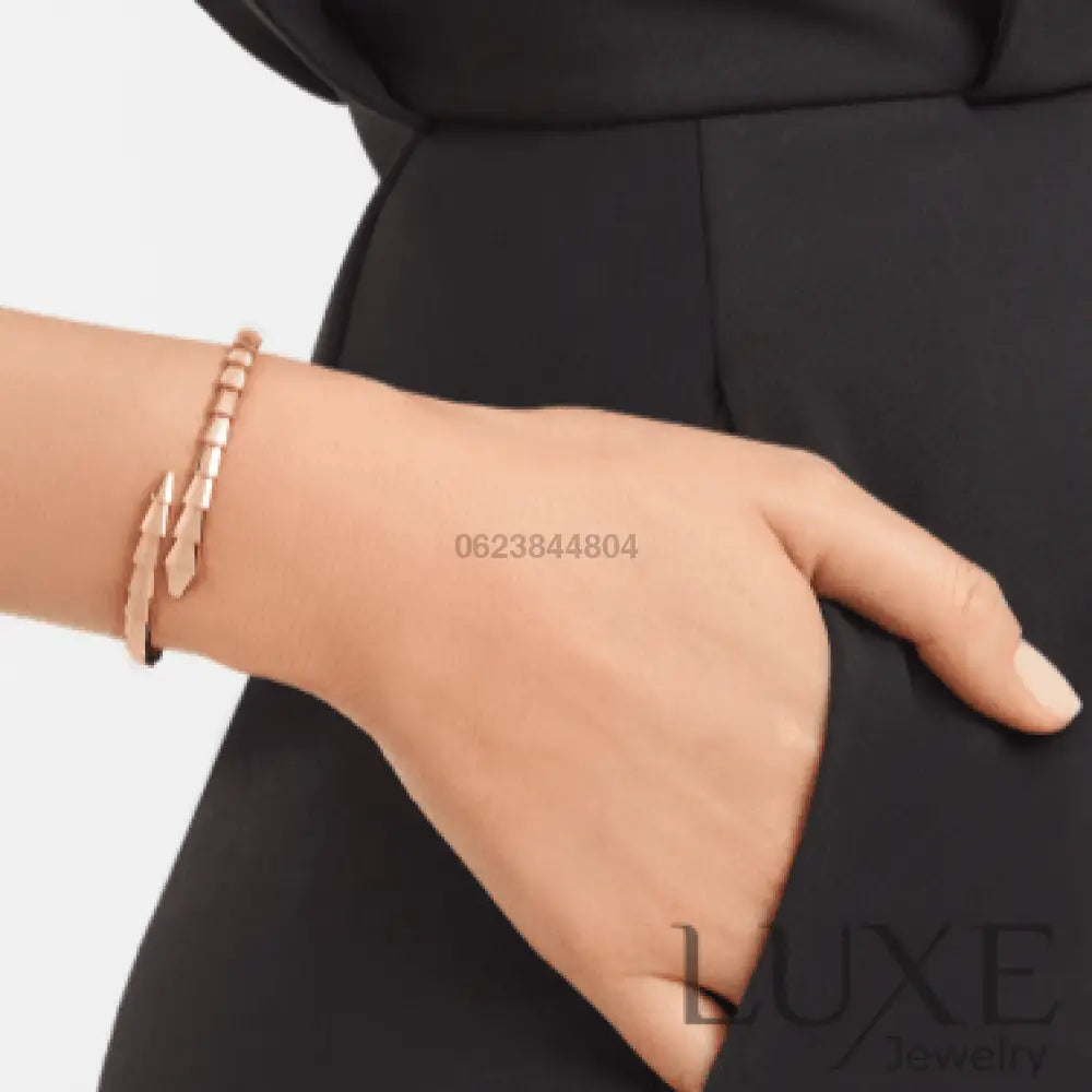 OWATCH™️SERPENTI VIPER PINK GOLD BRACELET Pink Gold Bracelets
