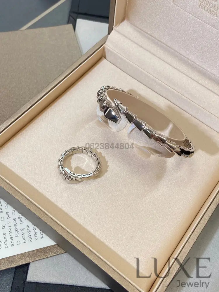 OWATCH™️SERPENTI VIPER SILVER BRACELET Silver Bracelets
