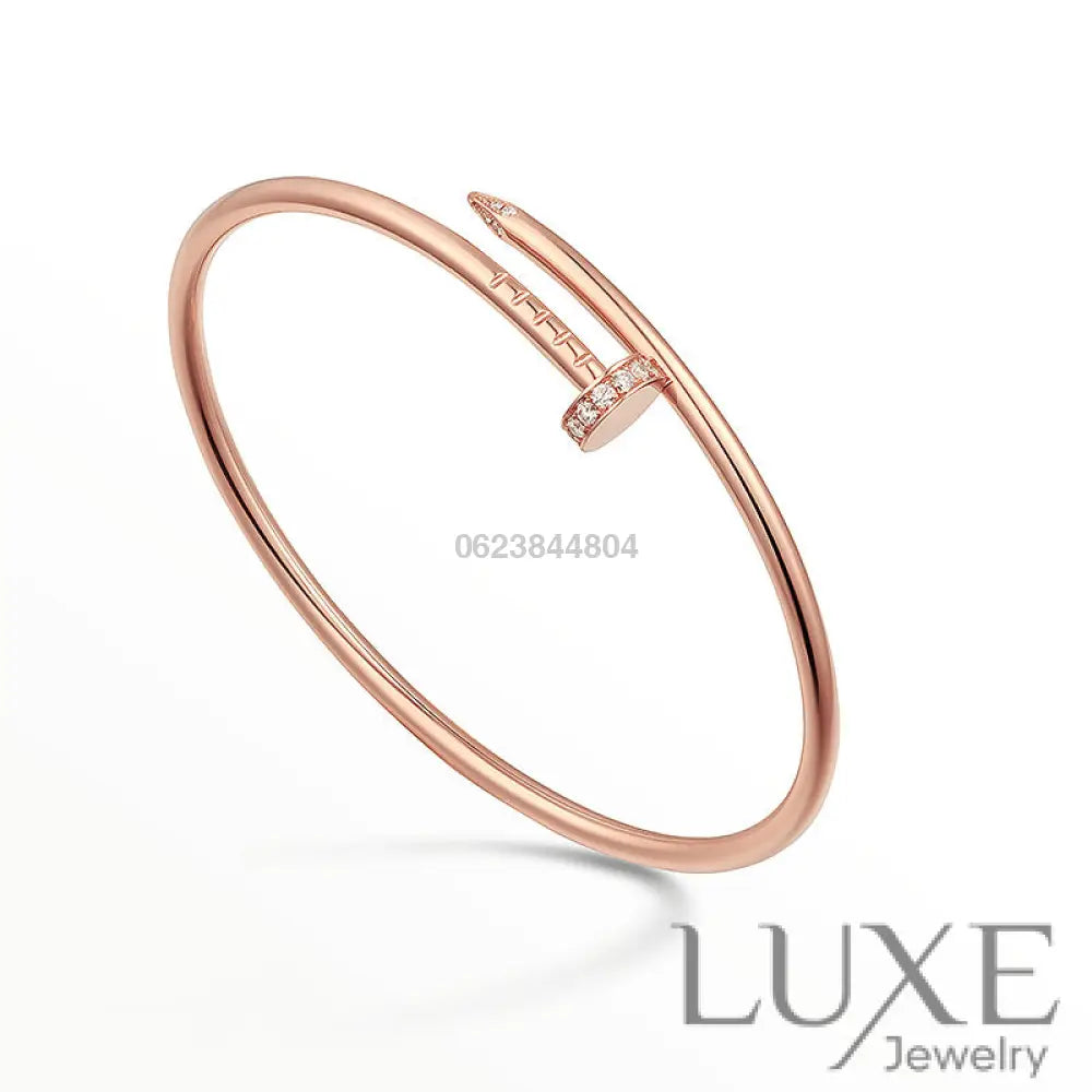 OWATCH™️USTE BRACELET 2.5MM DIAMONDS Rose Gold Bracelets