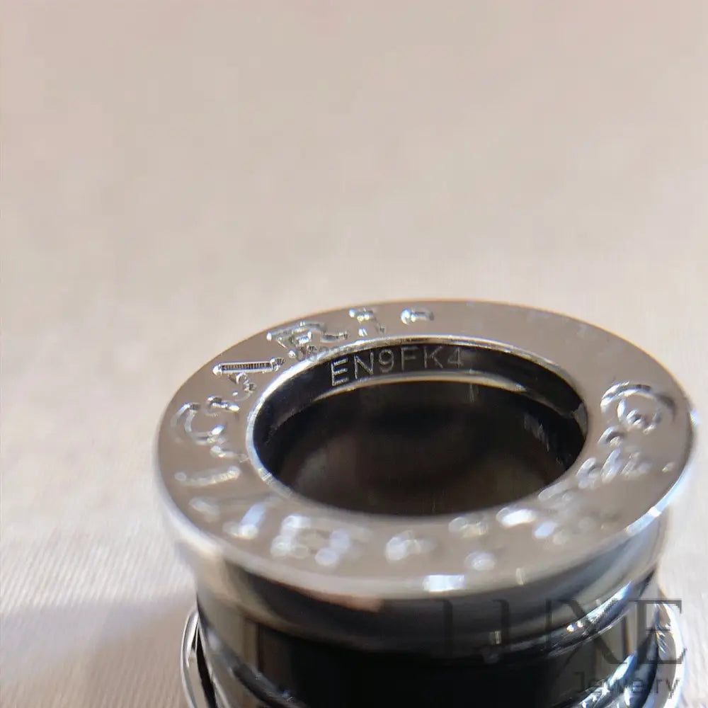 [Owatch ™️]ZERO 1 BLACK CERAMIC SILVER NECKLACE Silver Necklaces