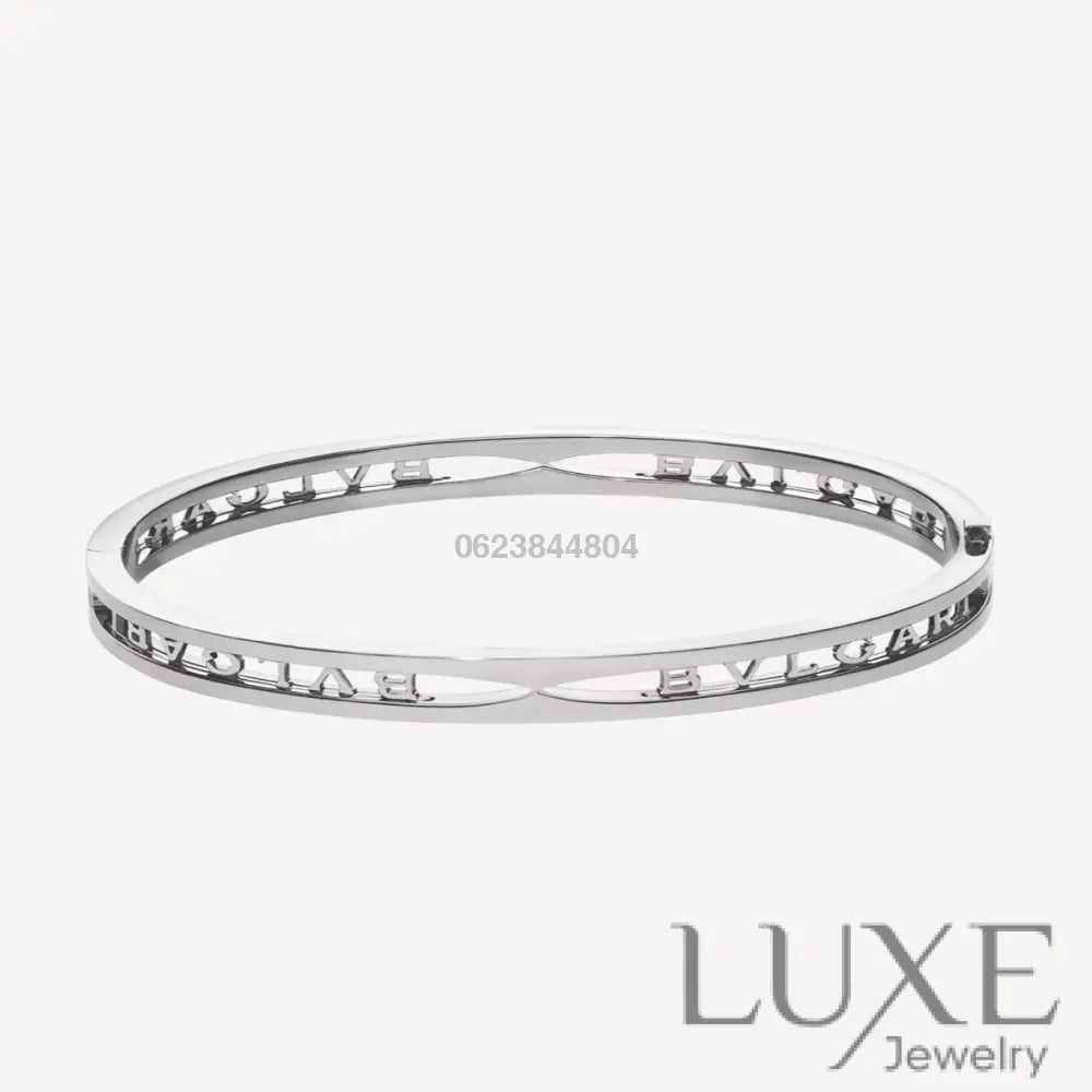 OWATCH™️ZERO 1 SPIRAL LOGO SILVER BRACELET Silver Bracelets