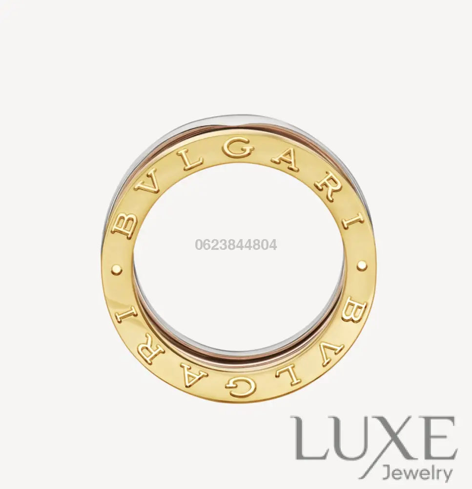 [Owatch ™]ZERO 1 THREE-BAND ROSE WHITE AND YELLOW RING Rings