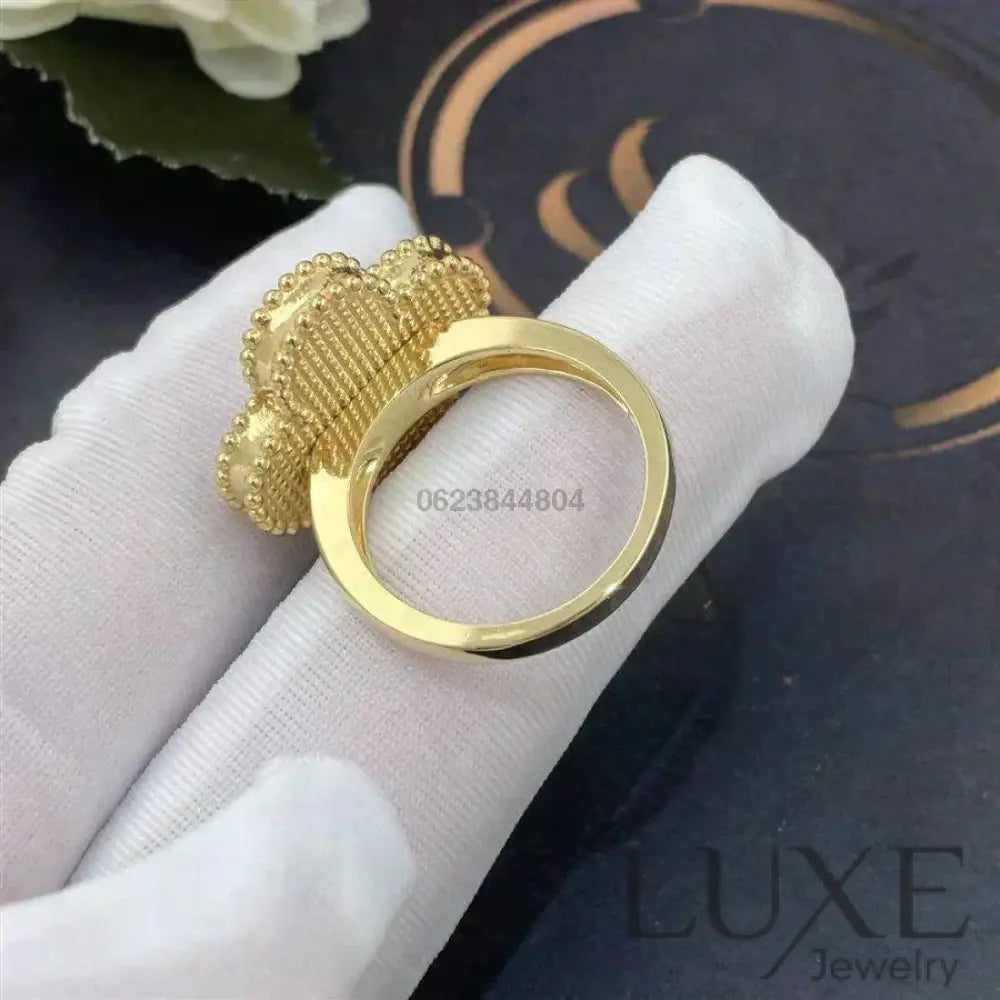 [watch™️]CLOVER WHITE MOP RING Rings